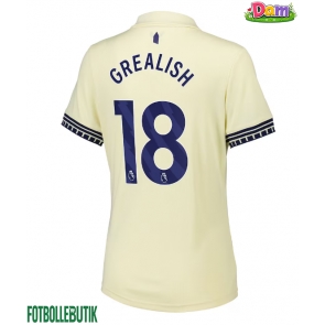 Everton Jack Grealish #18 Bortatröja Kvinnor 2025-26 Kortärmad